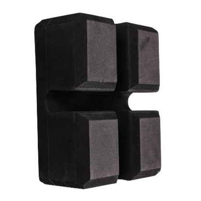 Heavy Duty Foam Barbell Trainer Block for Home Gym