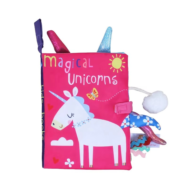 Cute Interactive Baby Book with Sounds and Textures