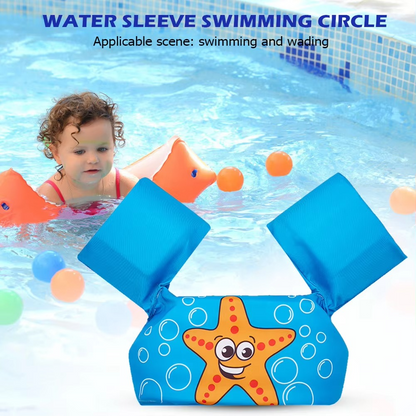 Children's Swim Vest and Arm Floats with Extra Buoyancy
