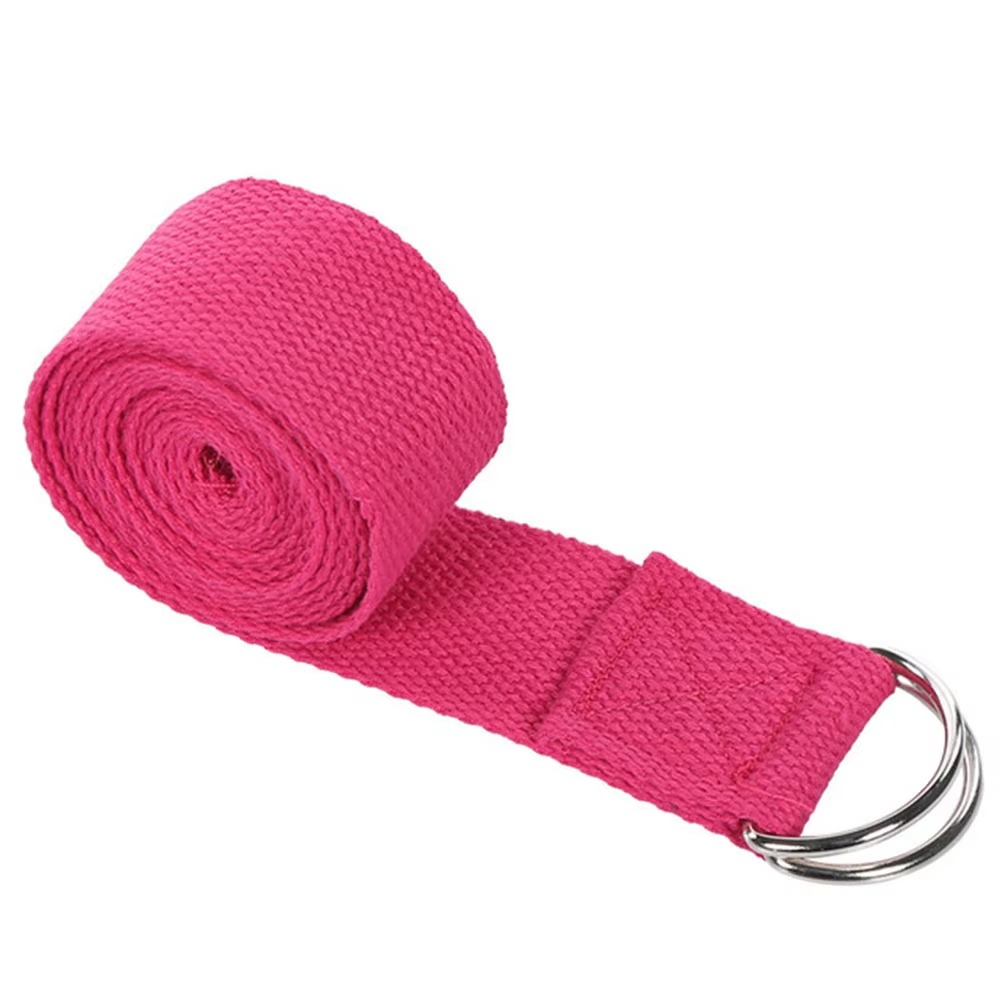 Durable Yoga Strap with Metal Buckle for Fitness Stretching