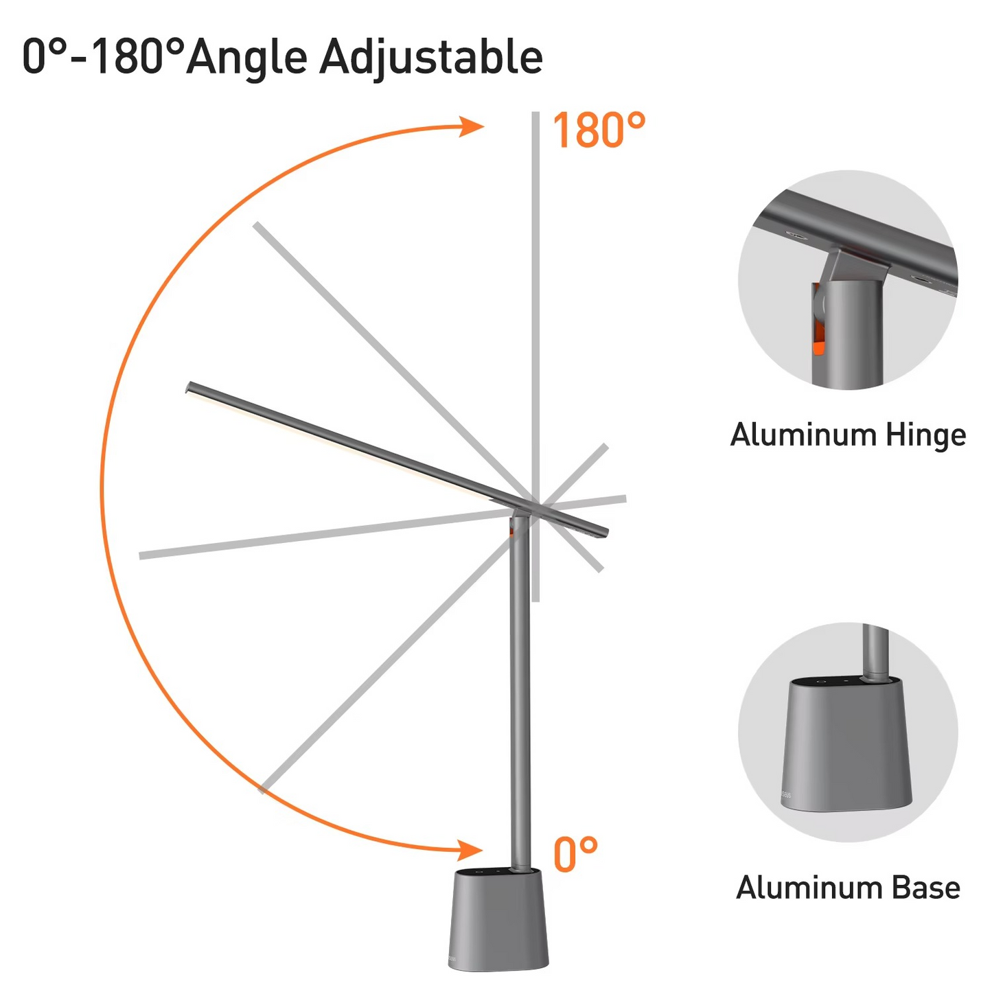 Adjustable Bright LED Table Lamp with Eye Care