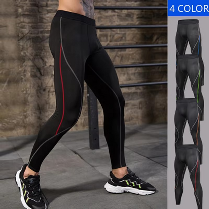 Men's Athletic Performance Running Tights