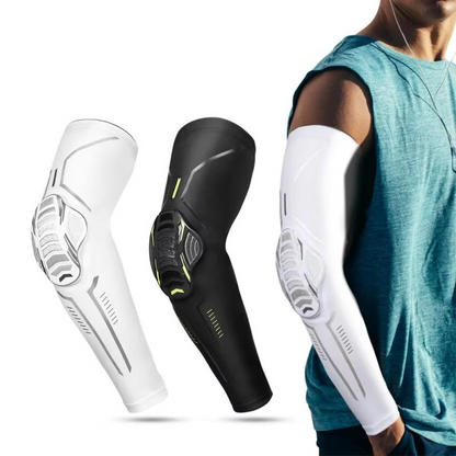Athletic Elbow Support Sleeve with Shock Absorption - Hehif
