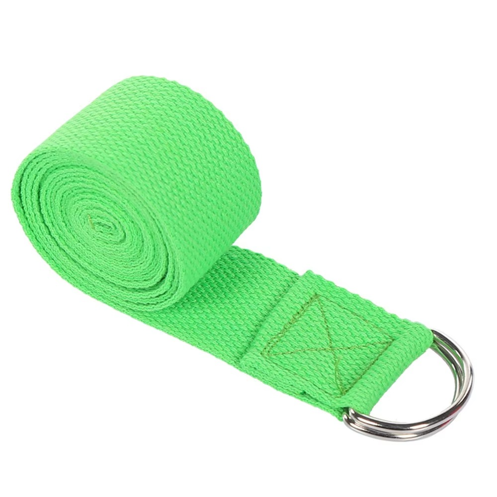 Durable Yoga Strap with Metal Buckle for Fitness Stretching