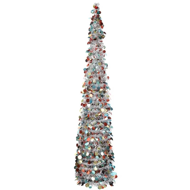Easy Setup Sparkling 5ft Christmas Tree Decorative Artificial Tree