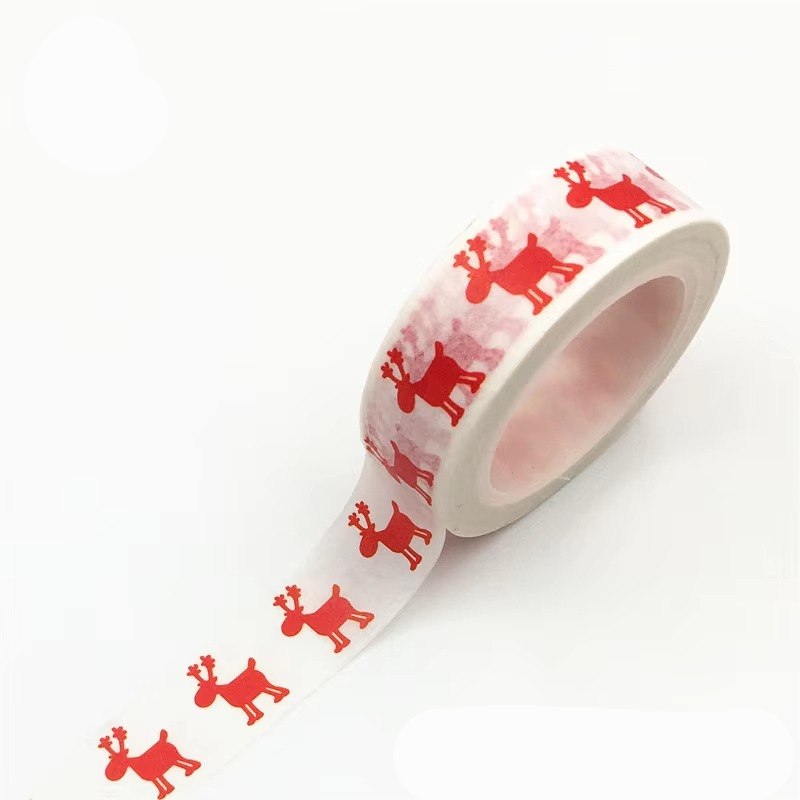 Fun Holiday Craft Tape with Snowflakes and Reindeer