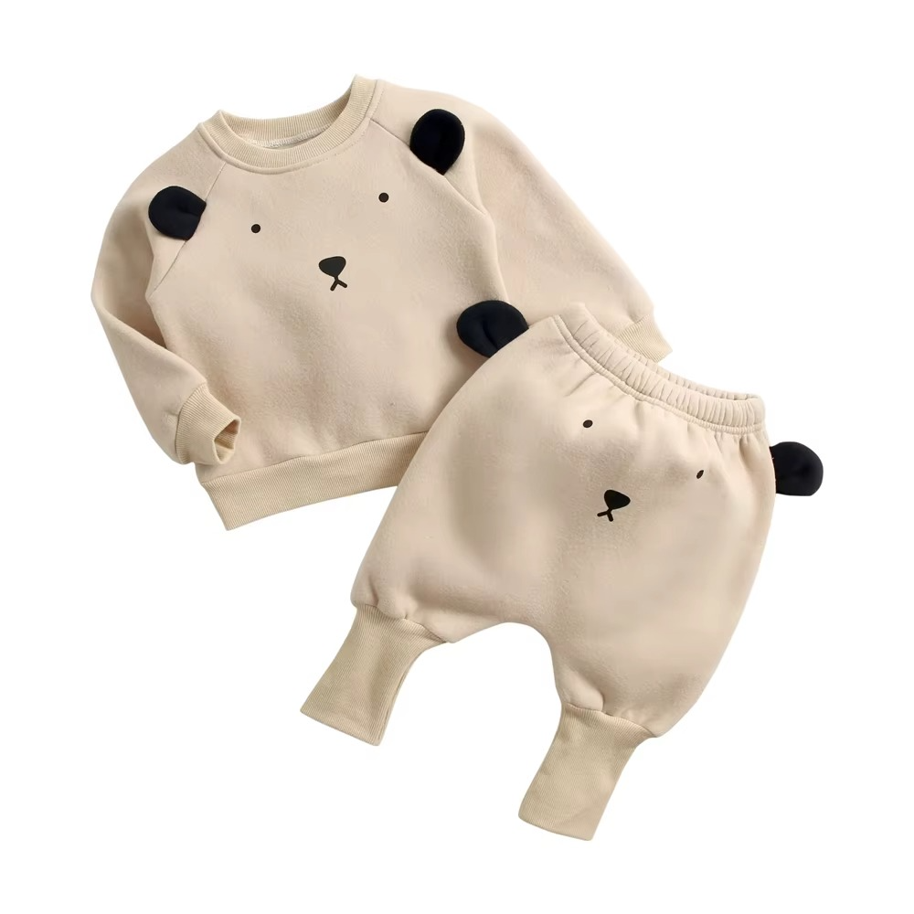 Soft Baby Clothes Set Long Sleeve Top and Pants