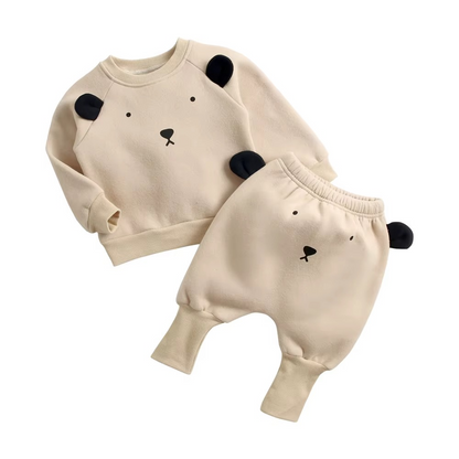 Soft Baby Clothes Set Long Sleeve Top and Pants