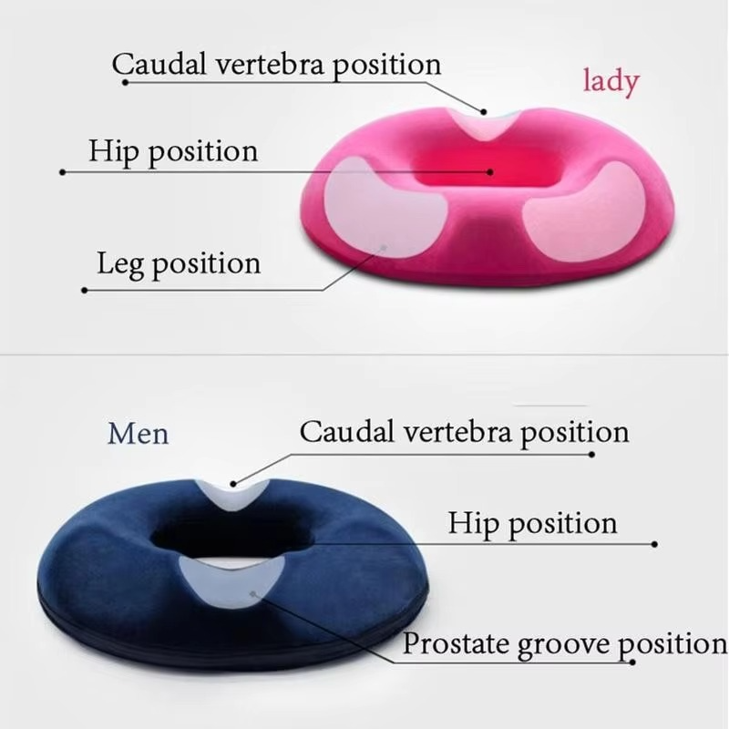Comfortable Foam Ring Cushion for Back Pain Relief