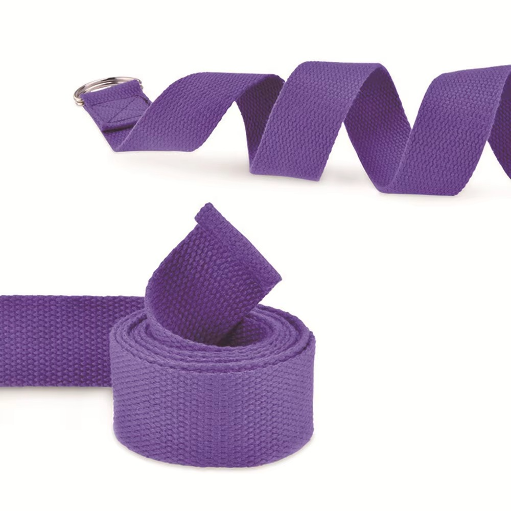 Durable Yoga Strap with Metal Buckle for Fitness Stretching