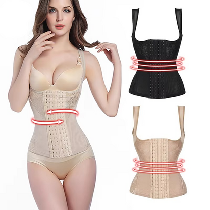 Comfortable Waist Cincher Shapewear Corset Top - Hehif