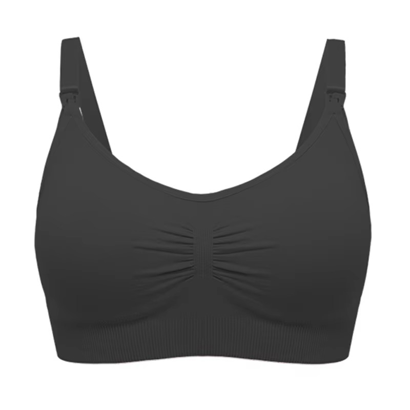 Comfortable Full Figure Maternity Bra, Wireless Nursing Bralette