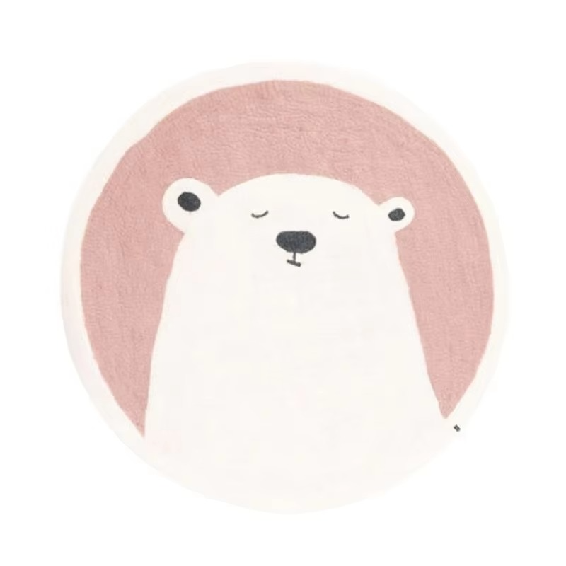 Soft Plush Baby Playmat with Cute Animal Design
