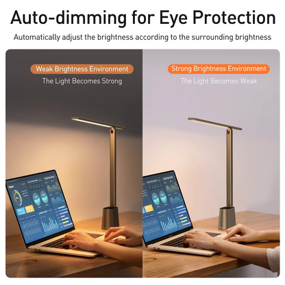 Adjustable Bright LED Table Lamp with Eye Care
