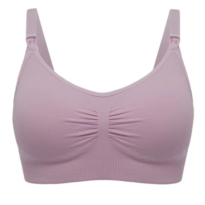 Comfortable Full Figure Maternity Bra, Wireless Nursing Bralette