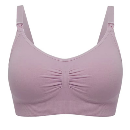 Comfortable Full Figure Maternity Bra, Wireless Nursing Bralette