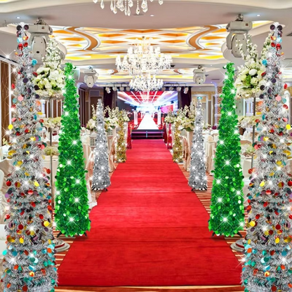 Easy Setup Sparkling 5ft Christmas Tree Decorative Artificial Tree