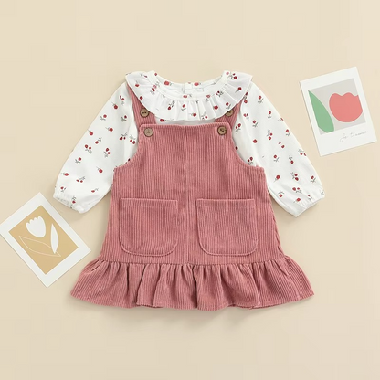 Adorable Baby Girls Clothes Set with Skirt and Headband
