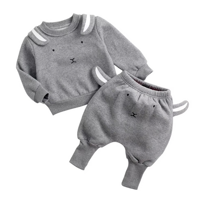 Soft Baby Clothes Set Long Sleeve Top and Pants