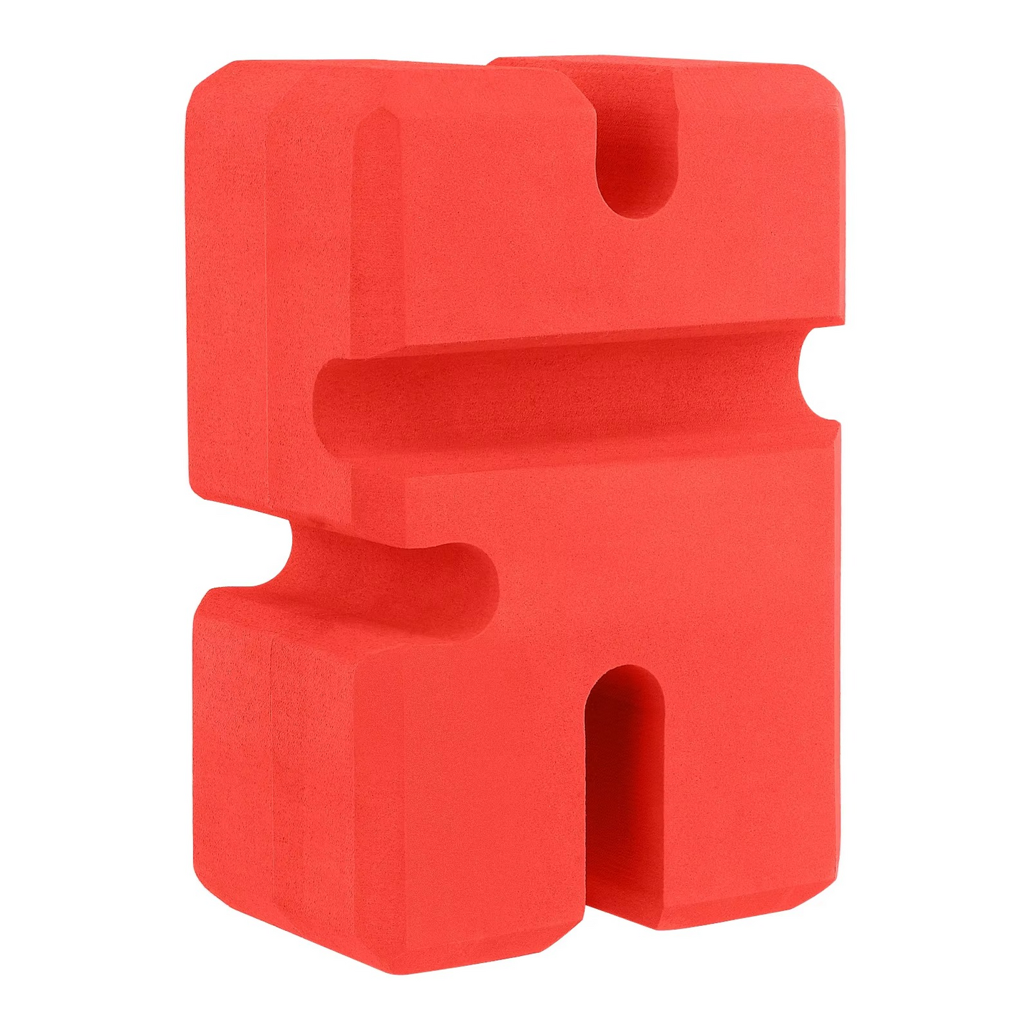 Heavy Duty Foam Barbell Trainer Block for Home Gym