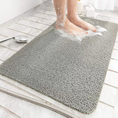 Safe Anti Slip Shower Floor Mat for Bathroom 16x24 inches