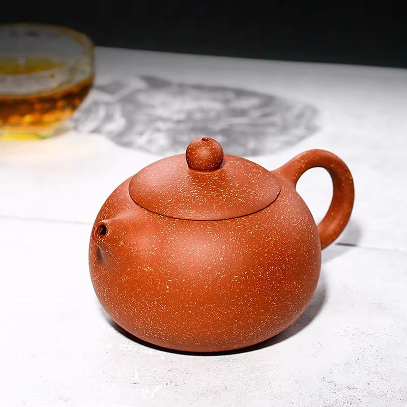 Authentic Chinese Ceramic Teapot 7oz Mini Kettle - Hehif
