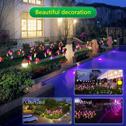 Outdoor Solar Powered Garden String Lights