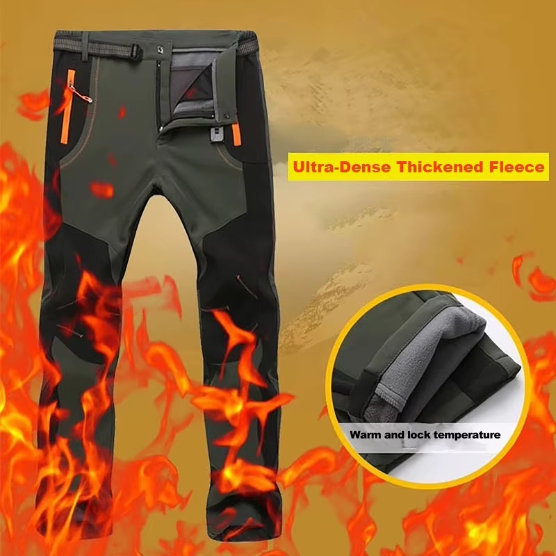 Warm Waterproof Men's Snow Pants