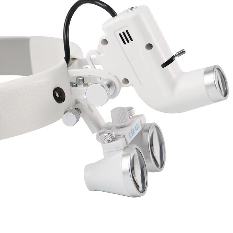 Bright LED Headlight with 3.5X Zoom Magnifying Lenses