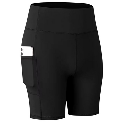 Women's Comfortable Fitness Shorts with Pockets
