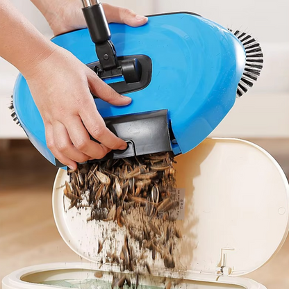 Multi Tool Broom and Dustpan Set for Home Sweep