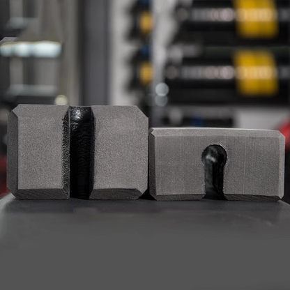 Heavy Duty Foam Barbell Trainer Block for Home Gym