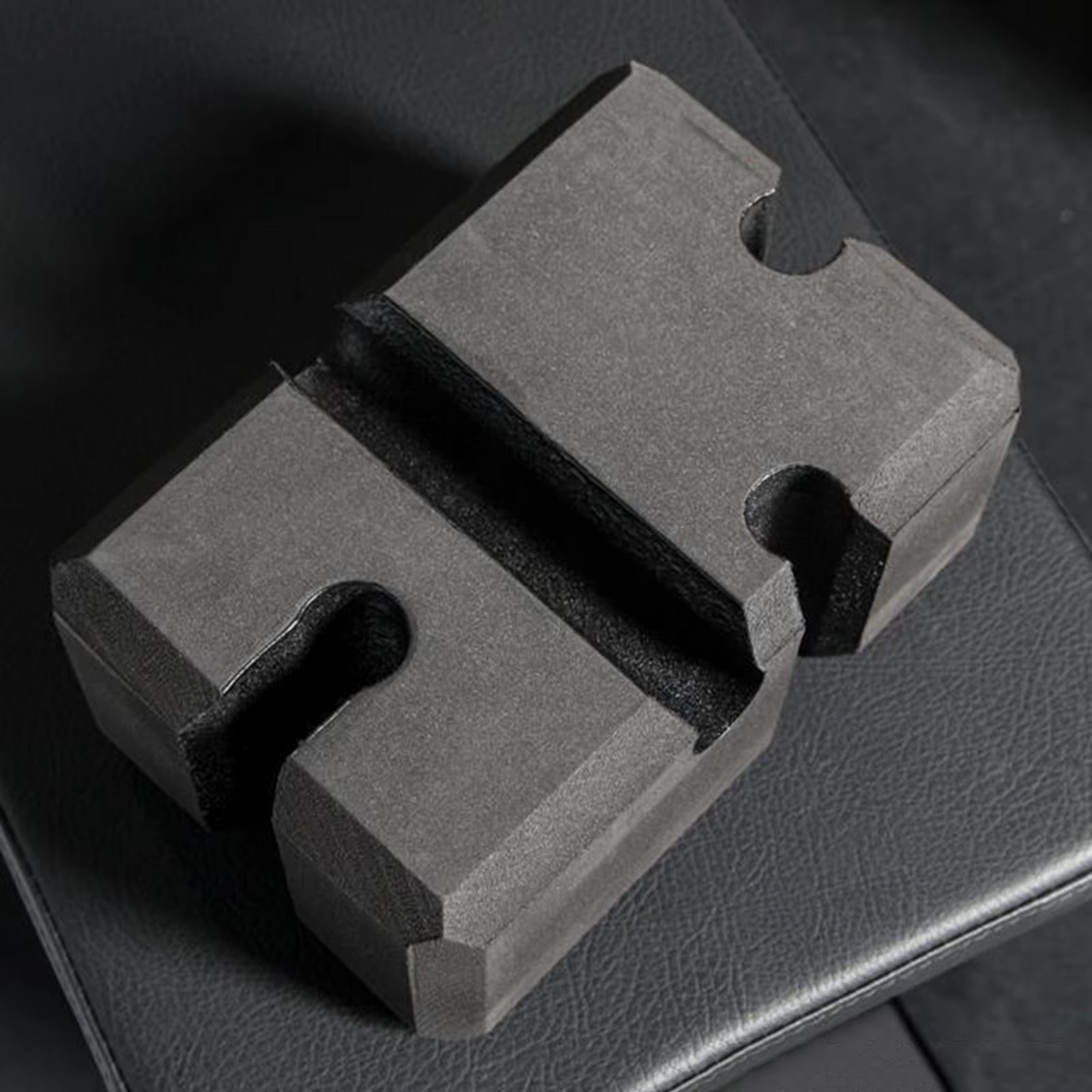 Heavy Duty Foam Barbell Trainer Block for Home Gym
