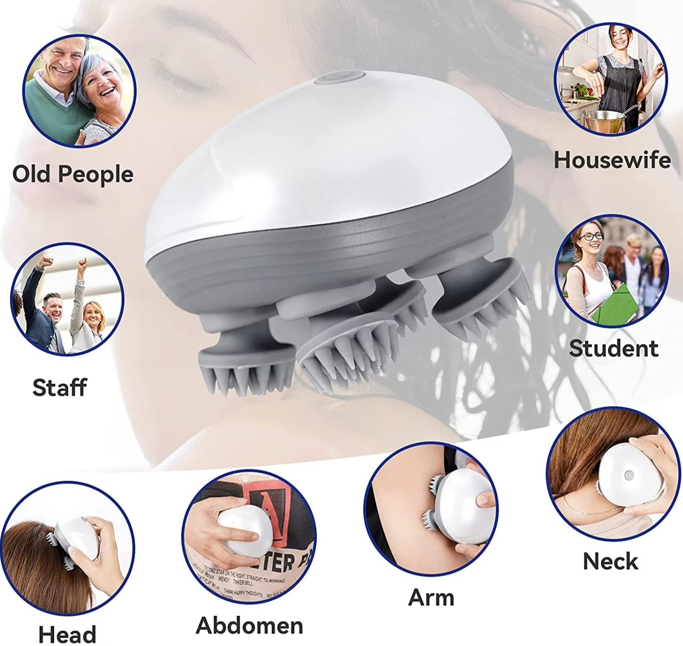 Relaxing Full Body Electric Massage Tool