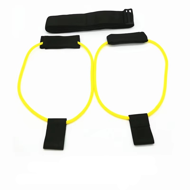 Adjustable Fitness Belt with Resistance Bands for Leg Workouts