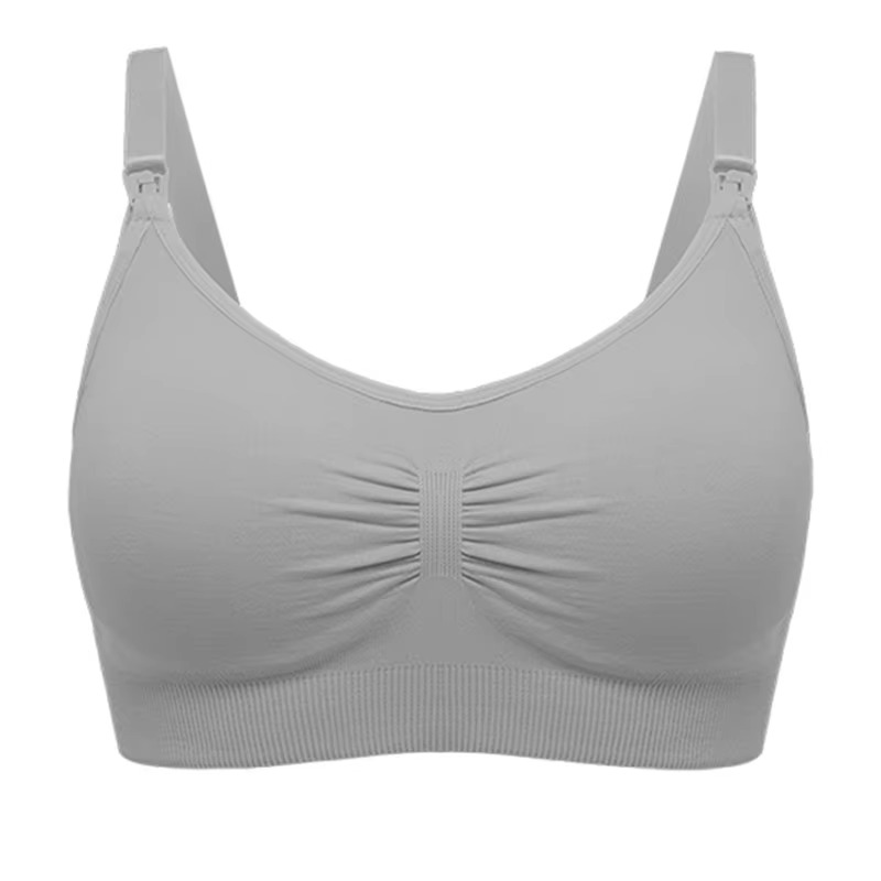 Comfortable Full Figure Maternity Bra, Wireless Nursing Bralette