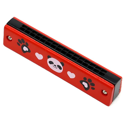 Kid's Easy Play Wooden Harmonica