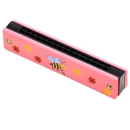 Kid's Easy Play Wooden Harmonica