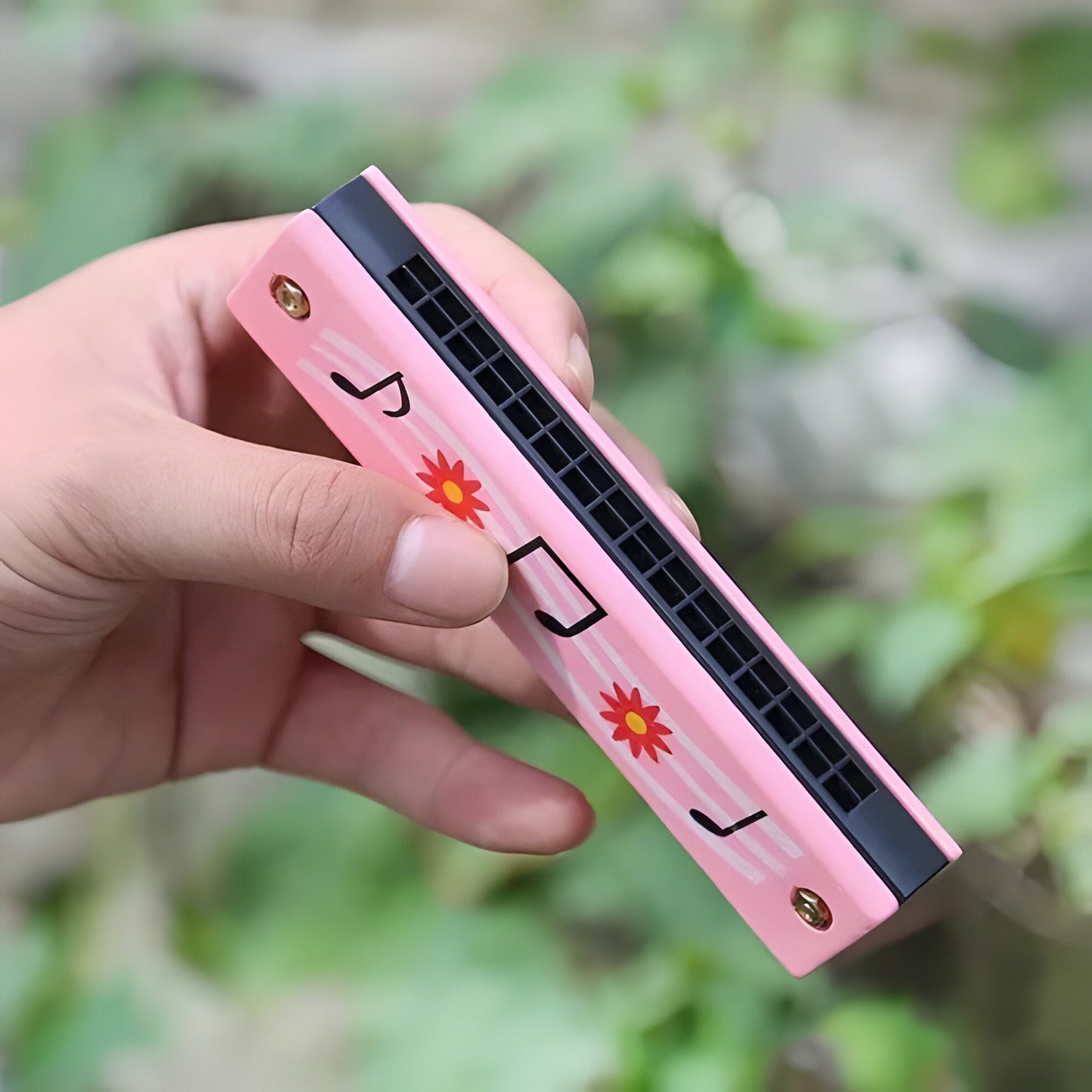 Kid's Easy Play Wooden Harmonica
