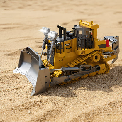Fun Toy Bulldozer and Digger Truck Set for Kids