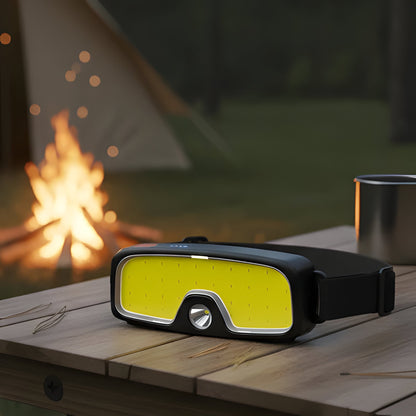 Bright Portable LED Headlight 500 Lumen Rechargeable