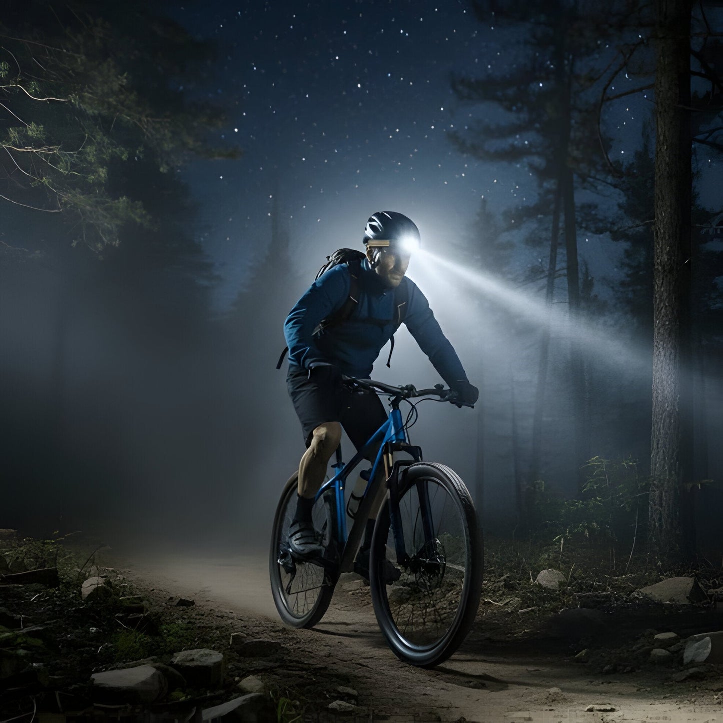 Bright Portable LED Headlight 500 Lumen Rechargeable