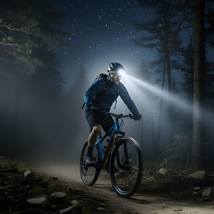 Bright Portable LED Headlight 500 Lumen Rechargeable