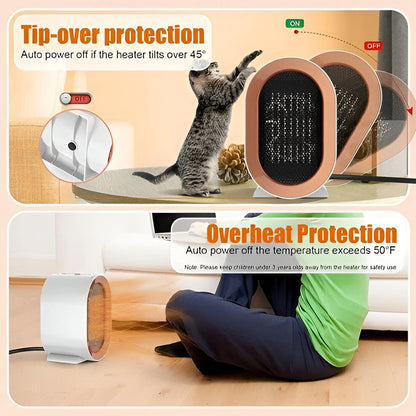Compact Portable Ceramic Space Heater