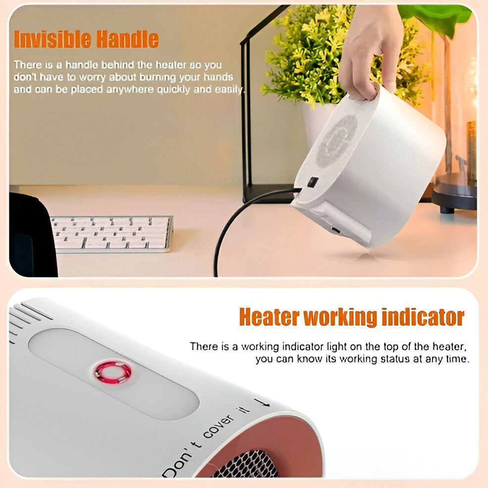 Compact Portable Ceramic Space Heater