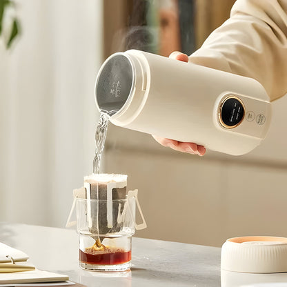 Compact Travel Electric Kettle, Portable Hot Water Boiler