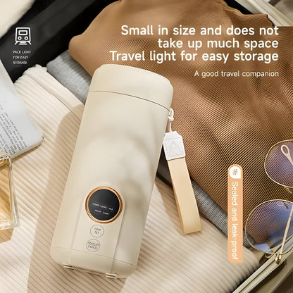 Compact Travel Electric Kettle, Portable Hot Water Boiler
