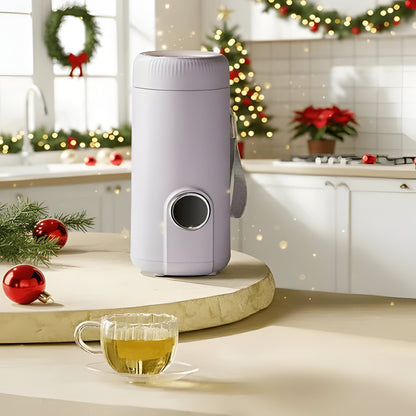 Compact Travel Electric Kettle, Portable Hot Water Boiler