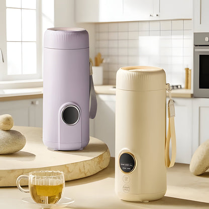 Compact Travel Electric Kettle, Portable Hot Water Boiler
