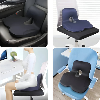 Contoured Support Pillow for Lower Back Pain Relief